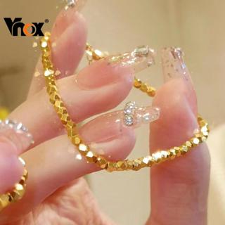 Sparkling Gold-tone Copper Irregular Hexagon Shape Bracelet …