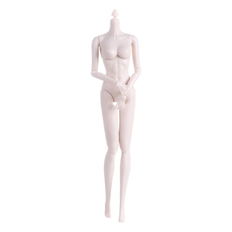 XGB Professional 30 ซม.Poseable Mannequin Body ข้อต่อยืดหยุ่นและ Stable พลาสติกก่อสร้าง Nude ตุ๊กตาสําหรับ Collecto - รูปที่ 4