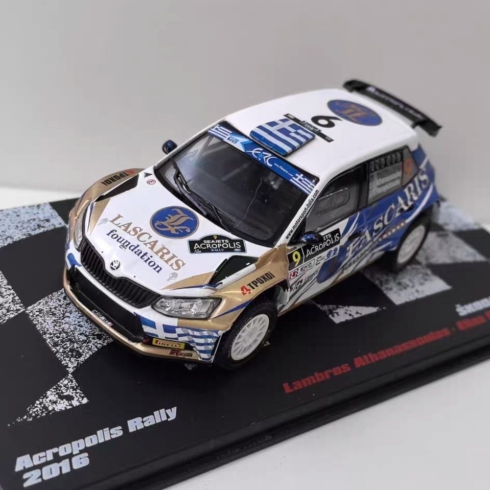 DEA 1/43 SKODA FABIA R5 #6 2016 Skoda Racing Model Alloy