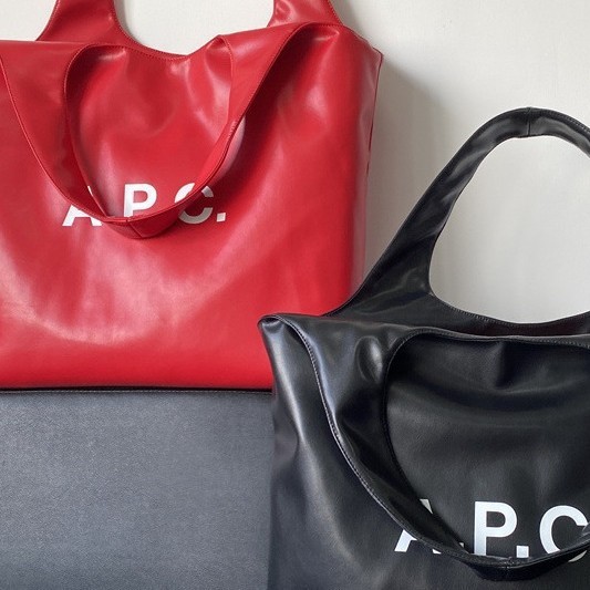 E-commerce AP ผู้ชายผู้หญิงหนัง PU กระเป๋าสะพายลําลอง Tote Bag กระเป๋าผ้าแคนวาส กระเป๋าช้อปปิ้ง