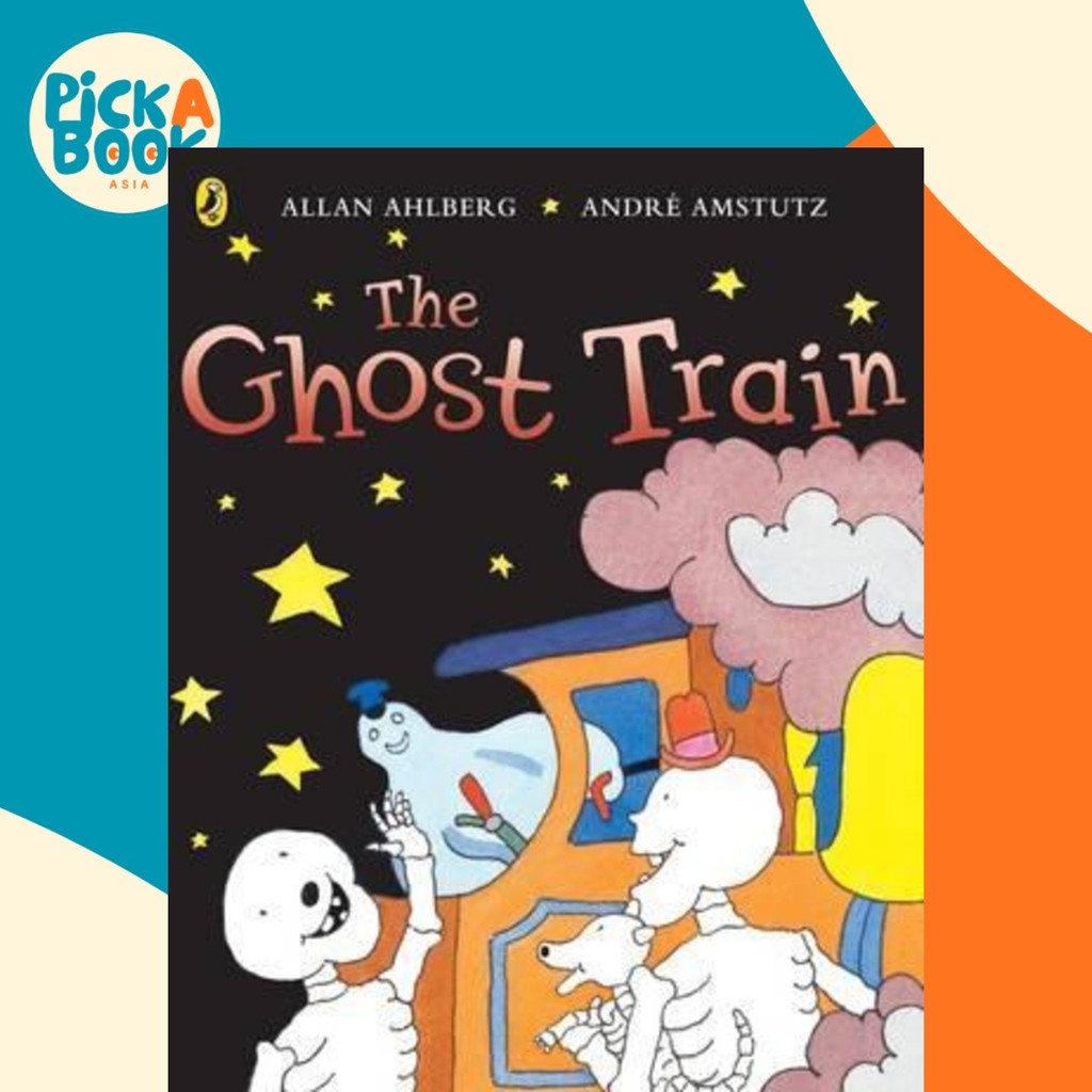 - Funnybones: The Ghost Train โดย Allan Ahlberg (ฉบับสหราชอาณาจักรปกอ่อน)