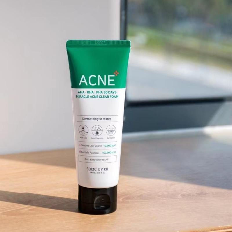 TP South Korea somebymi Sabo Honey Green Tea Tree Acne-Removing Facial Cleanser Moisturizing Oil Con