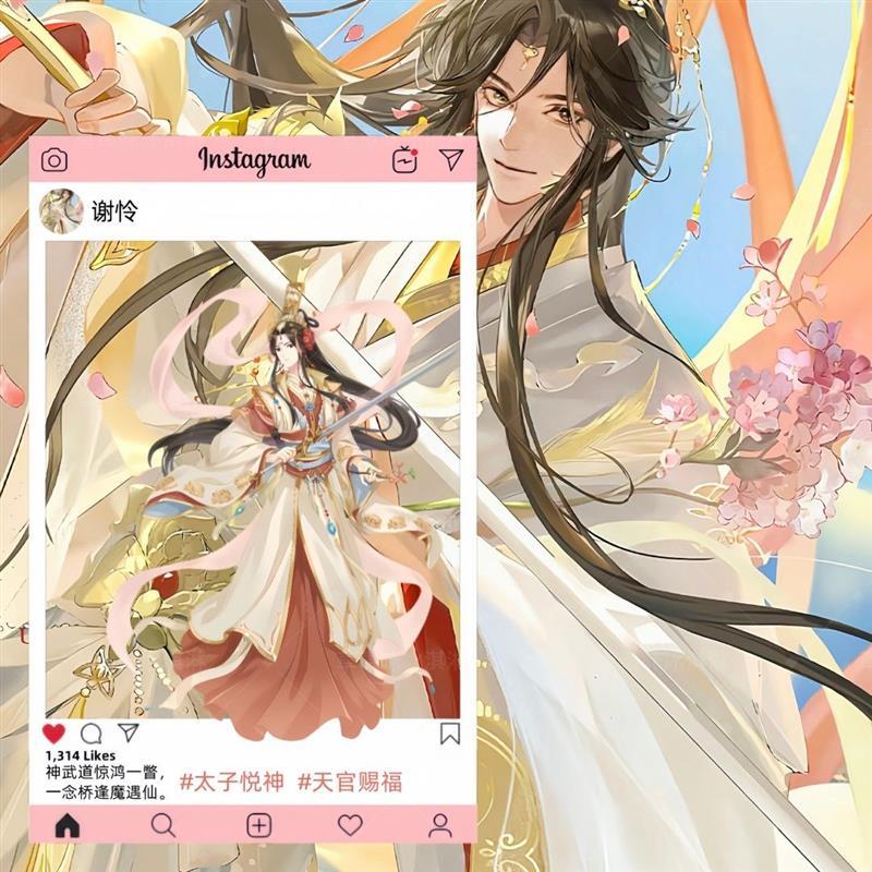 Heavenly Official Blessing อะนิเมะ Merchandise Xie Lian Prince Yue God High-value อะคริลิค Photo Car