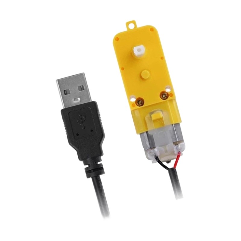 Yoo For Deceleration Motor LA001 Single Shaft Motor 5V 59RPM Home Automation