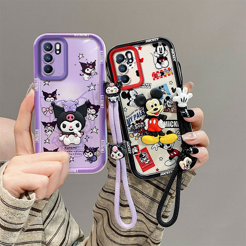 เคส oppo a16 เคส oppo a16s a54s เคสโทรศัพท์ตุ๊กตา 3D น่ารัก