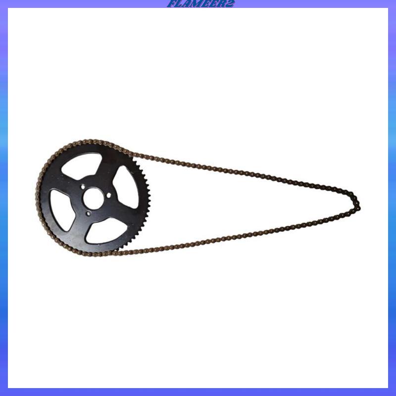 [Flameer2] 25H 68T 68 ฟันเฟืองหลังพร้อมโซ่สําหรับ 49cc 2 จังหวะมินิพ็อกเก็ตไบค์