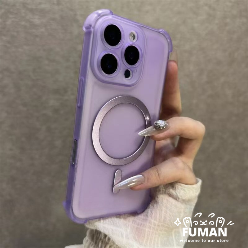 หรูหราแม่เหล็ก Frosted เคสโทรศัพท์สําหรับ Xiaomi 13T 13 12 12S 12T Pro 12X Civi 5 Pro 4 Pro 3 Poco C75 C65 C61 C40 5G 4G Simple Ice Mist ปลอกใสสี่มุม Anti-fall ปกอ่อน
