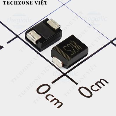 [30 ชิ้น]- S2M SMB Diode Gen Purp 1KV 2A DO-214AA TechZone Viet