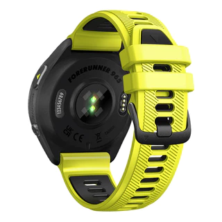 สองสีสําหรับผู้เบิกทาง Garmin 970/965/955/945 สร้อยข้อมือซิลิโคนเครื่องมือ + พินสําหรับผู้เบิกทาง Garmin 935 สายรัดข้อมือทดแทน