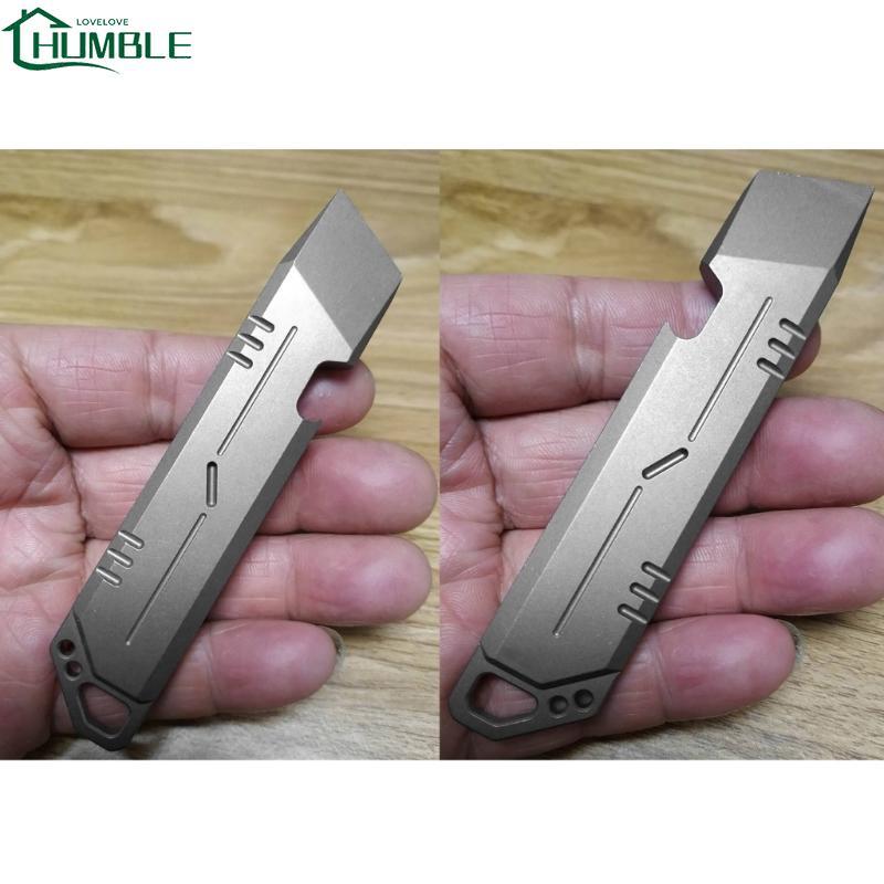Humble Heavy-Duty Titanium EDC ไขควง Wrecking Bar EDC เครื่องมือสําหรับการปรับปรุงบ้านและโครงการ DIY