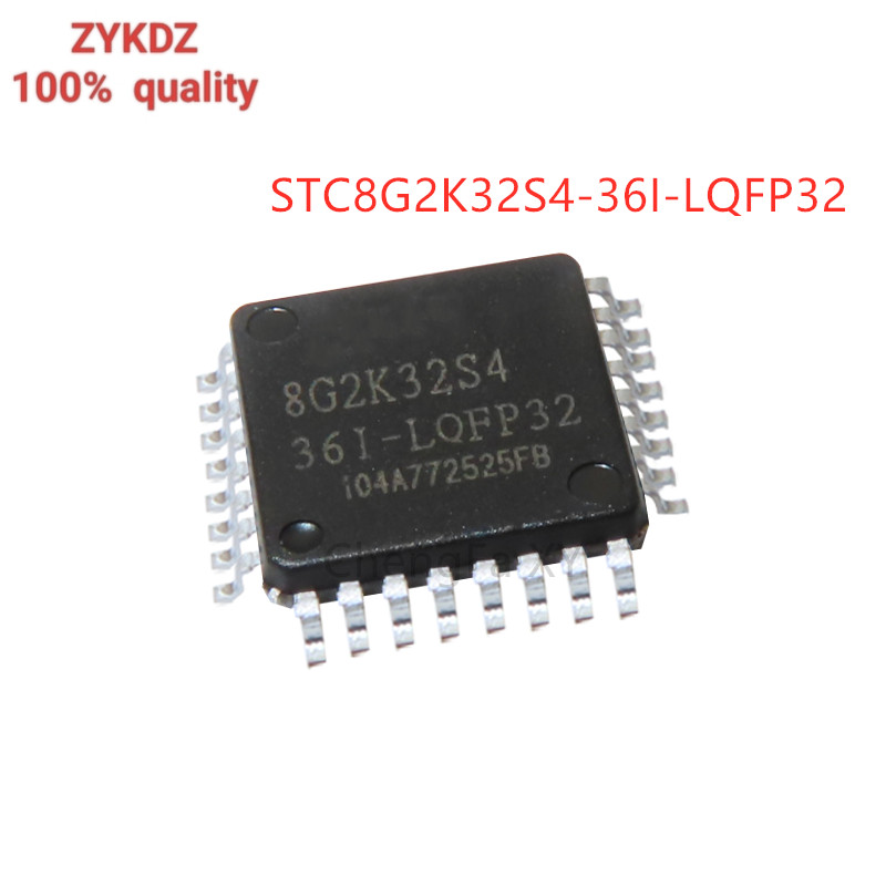 1PCS STC8G2K32S4-36I-LQFP32 STC8G2K32S4 8G2K32S4 ในสต็อก LQFP-32