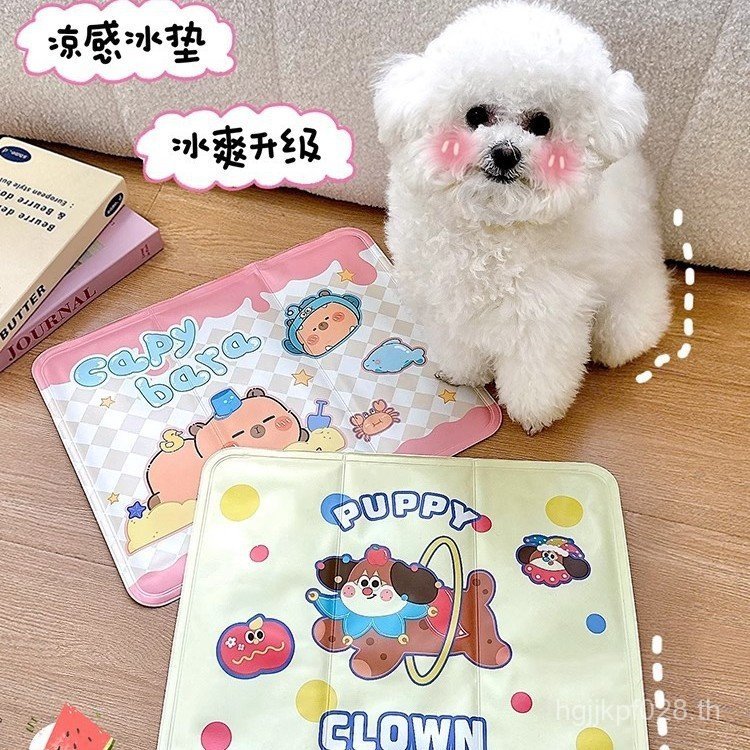 K9D1 ฤดูร้อน Sleeping ICE Nest Cooling Cooling Cooling MAT สําหรับสุนัข Tear-Proof กัดแมว ICE MAT สั