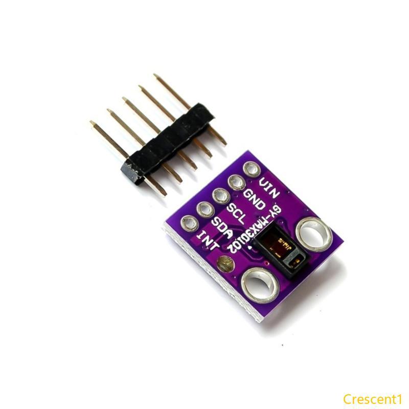 Crescent1 GY-MAX30102 การวิเคราะห์อัตราการเต้นของหัวใจแบบบูรณาการ Heart Rate Sensory Module Pulse