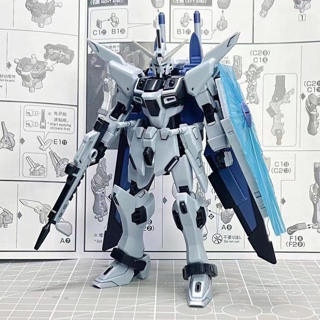 HG Star ทารกแรกเกิด Infinite Justice Gundam Repair รุ่น Mecha Unstart ประกอบรูปอาคารบล็อกของเล่นเด็ก