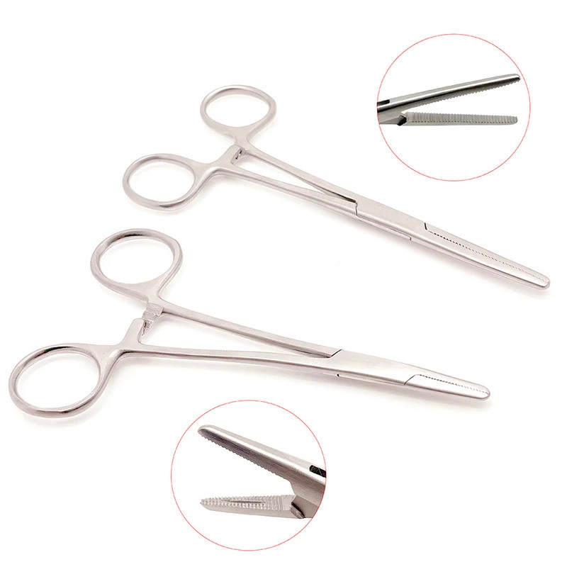 Stainless Steel Needle Holder Hemostatic Clamp Forceps Surgical Pean Artery Forceps