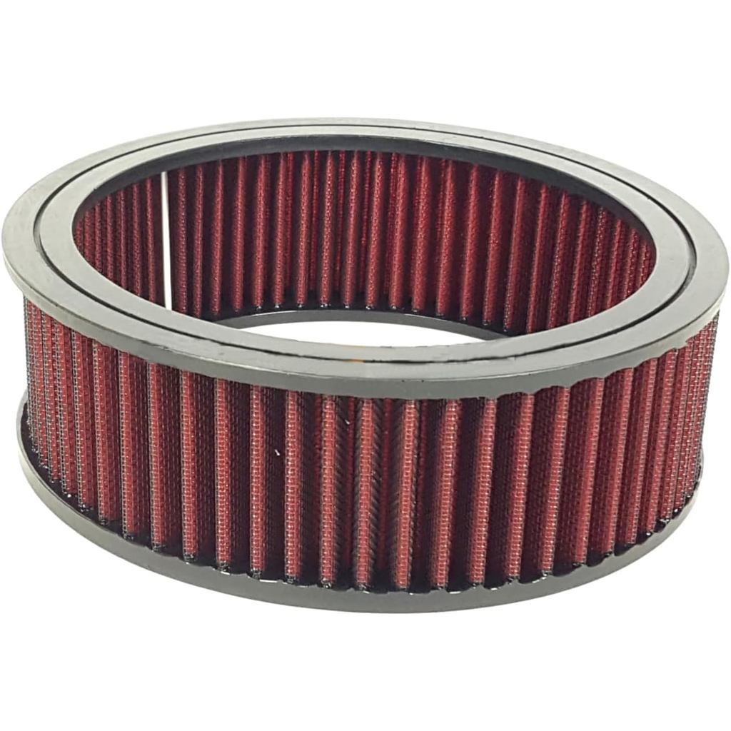 Super Flow Round Air Cleaner Washable Filter Kit 9" L x 9" W x 3"H Universal