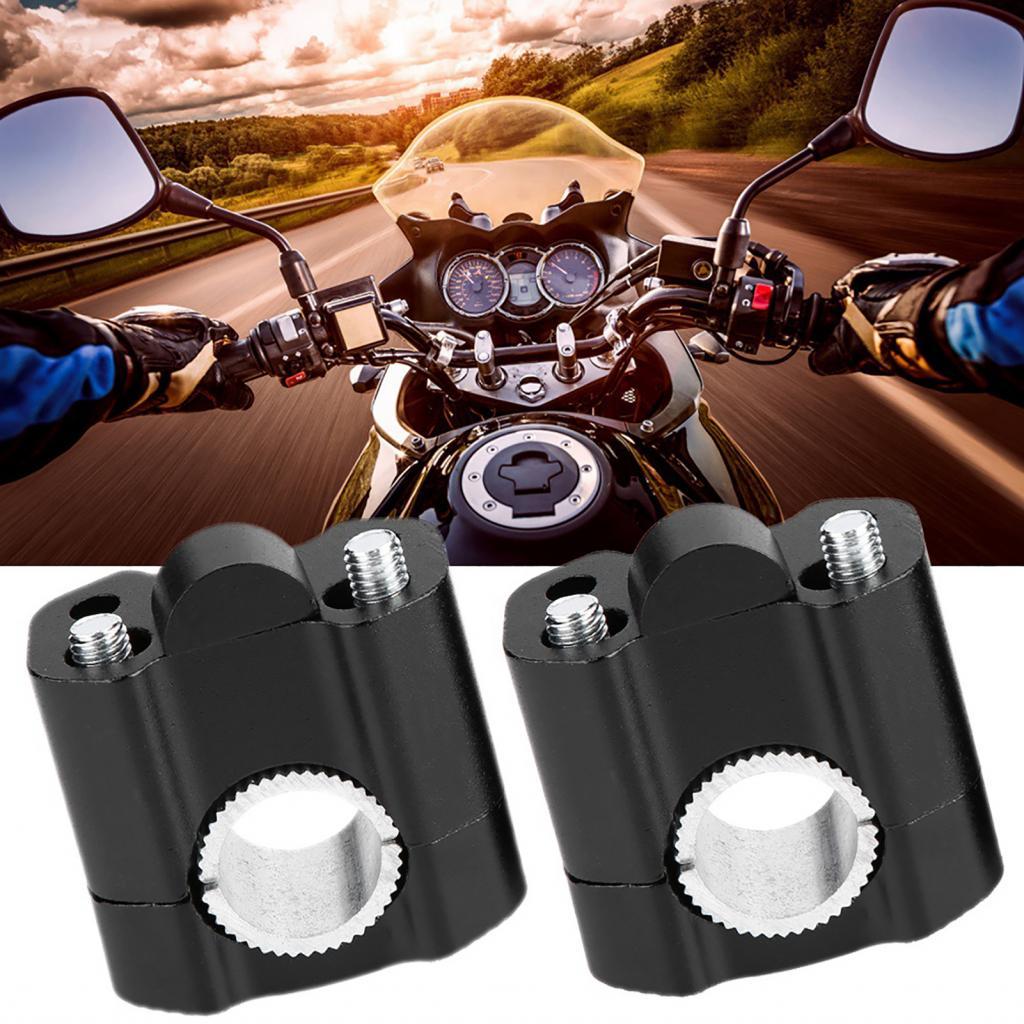 Ufriend 28mm แคลมป์ยึดแฮนด์รถจักรยานยนต์ Riser (สีดํา)