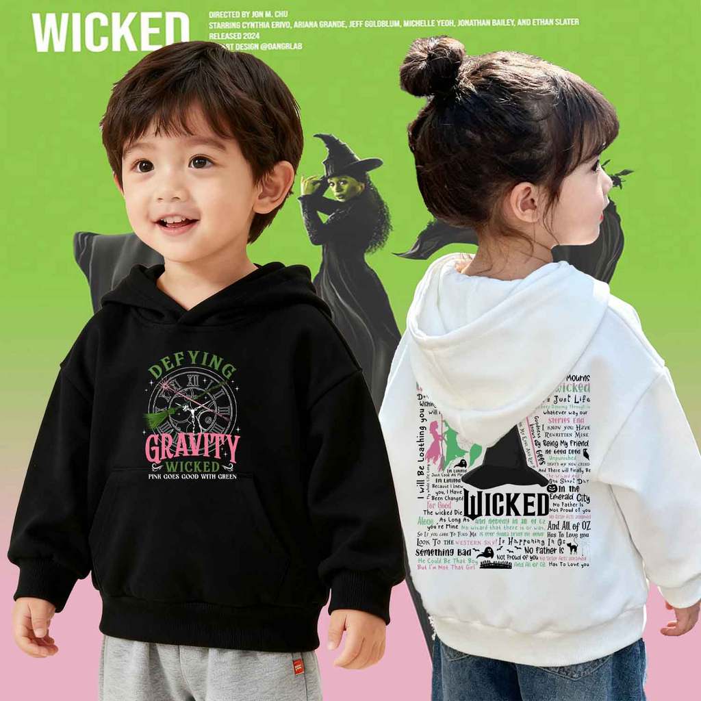Broadway Dreamer Hoodie | เสื้อกันหนาวเด็ก แฟนละครเพลง Wicked