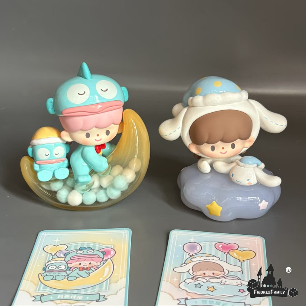 [ของแท้] F.UN zZoton x Sanrio เตรียมก่อนนอน Series สไตล์พื้นฐานและความลับยืนยันรูปตุ๊กตาเครื่องประดั