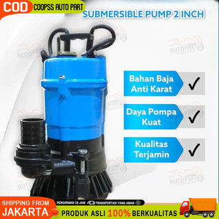 2026 Pompa Celup Air Bersih / Kotor Submersible Pump 2 inch BONCHI BON-01/POMPA CELUP BONCHI BON-01 WQD-12 MODEL PUMP 2 Inch HS 2.4 S - 53 READY STOCK