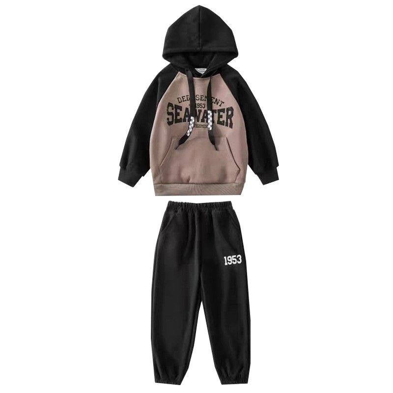 【YAOEENH】ชุดสองชิ้นหลวมสบายสำหรับเด็กอายุ 8-14 ปี สไตล์ฤดูฝนถึงหนาวยามค่ำคืน เสื้อฮูดพิมพ์ลายและกระโปรง ชุดแฟชั่น - รูปที่ 7