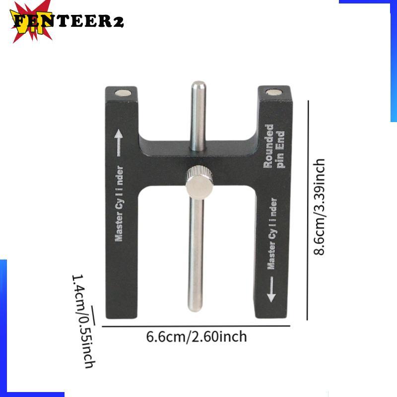 [Fenteer2] เครื่องมือปรับเบรก Generic พร้อมขาปรับเบรคเหยียบ Depressor เครื่องมือ Master กระบอก Push Rod ความยาว Gauge - รูปที่ 3