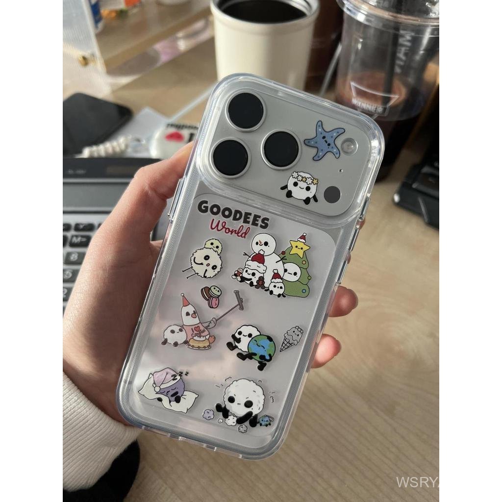 เคสโทรศัพท์ เหมาะสําหรับ iPhone 7 8 X XS XR XSMAX 11 12 13 14 15 16 17 Pro max Plus Air Snowman และ 