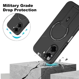 สําหรับOppo A6X A6 Pro X A6T 4G 5G 2025 สีลูกกวาดคาร์บอนไฟเบอร์ผู้ถือแม่เหล็กเคสโทรศัพท์ปลอกOppoA6X OppoA6Proเกราะกันกระแทกป้องกันปกหลัง