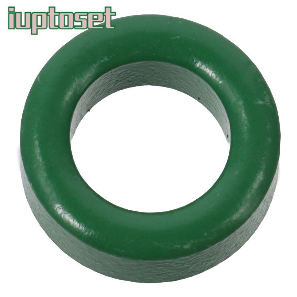 IUPTOSET Toroid Ferrite Core, Restraining Interfal Ferrite Chokes Ring, Green Power Transformer Meta