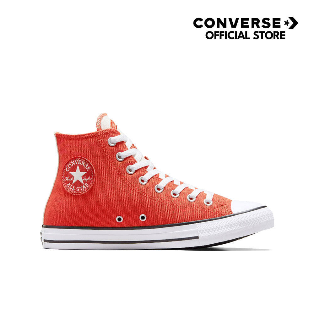 CONVERSE รองเท้าผ้าใบ รุ่น CTAS LETTERMAN HI ORANGE - A06197CU_F3ORXX - สีส้ม ผู้ชาย ผู้หญิง