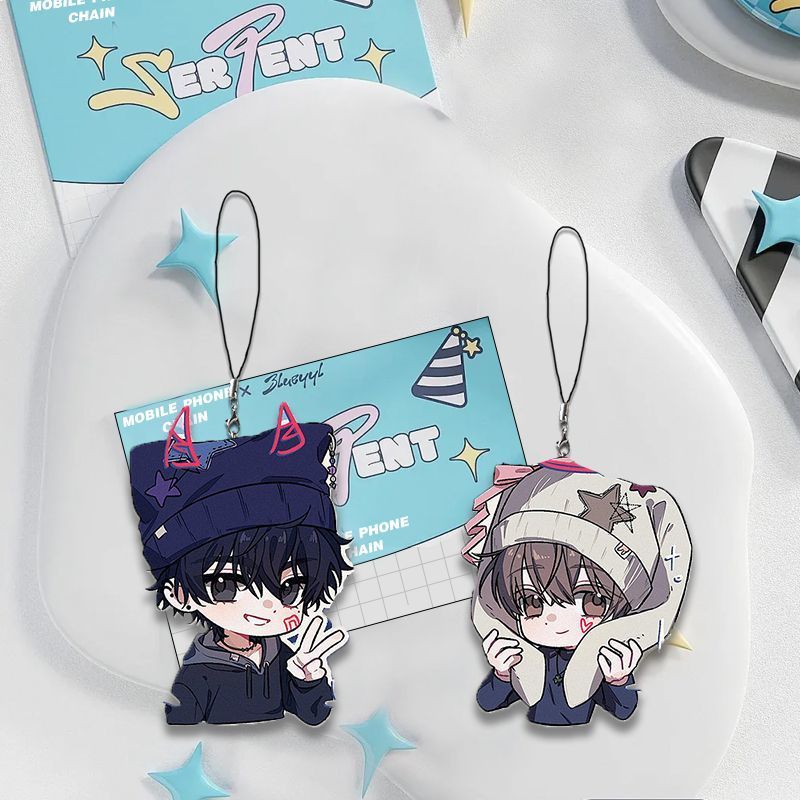 Guild สมาชิก Next Door เชือกเส้นเล็กโทรศัพท์มือถือเกาหลี BL Manwha 웃อบ Apple Kawaii สายรัดเคสโทรศัพท์อุปกรณ์ตกแต่งของขวัญเพื่อน