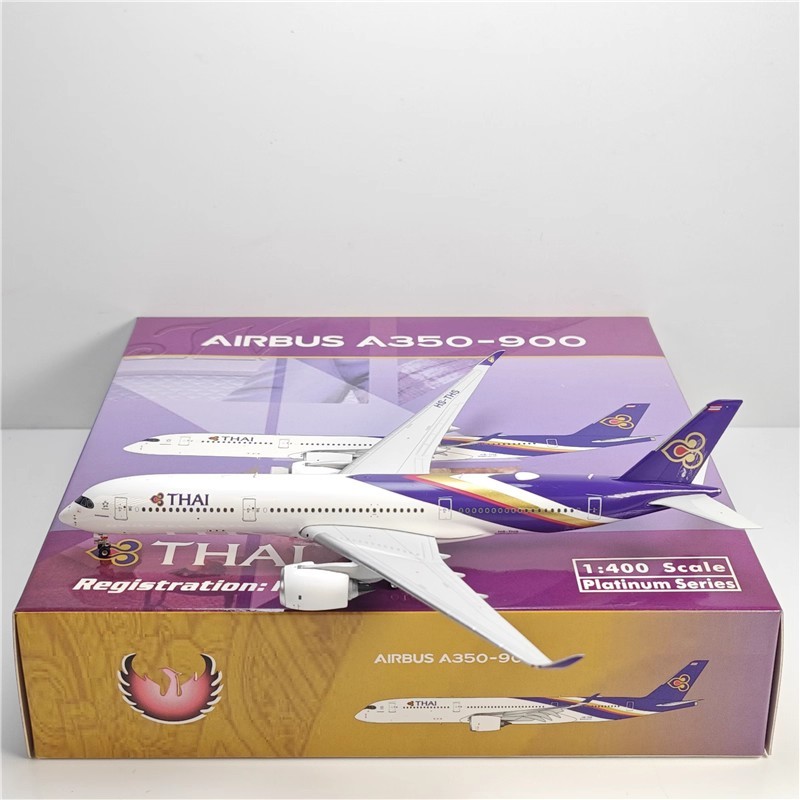 Phoenix 11896 1: 400 Thai Airlines A350-900 HS-THS โมเดลเครื่องบินโลหะผสม