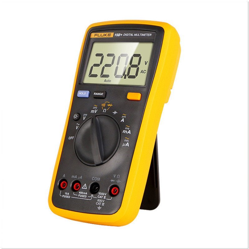 มัลติมิเตอร์แบบดิจิตอล fluke fluke Digital Display Multimeter fluke 15b+17b+18b+101kit 106