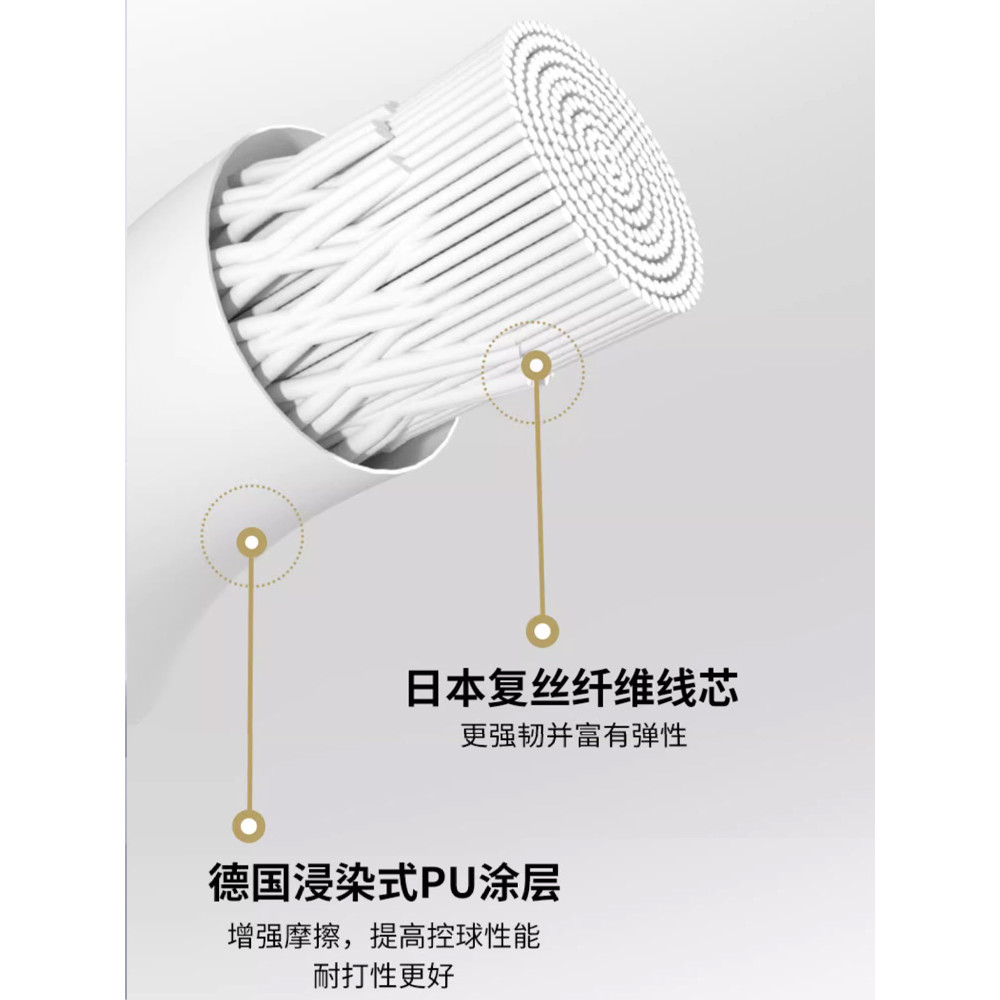 VS VS VS VS BG66 สายแบดมินตัน Kirin ความยืดหยุ่นสูง Super Durable Pull Line V3 สายแบดมินตัน Offensiv