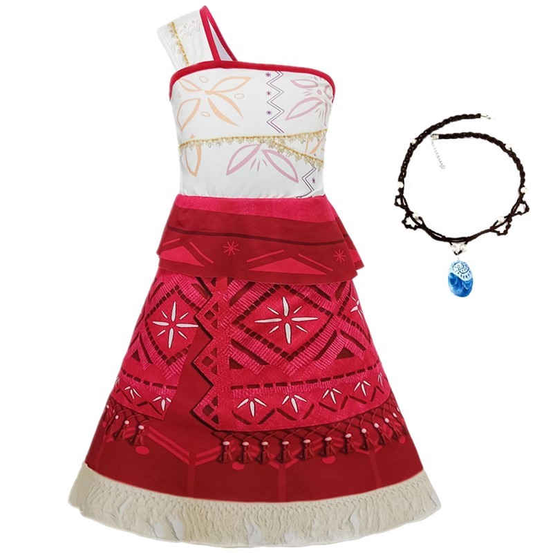 ชุดคอสเพลย์โมอาน่า สำหรับเด็กและเยาวชน เหมาะสำหรับงานปาร์ตี้ฮาโลวีนและการแสดงบนเวที - รูปที่ 6