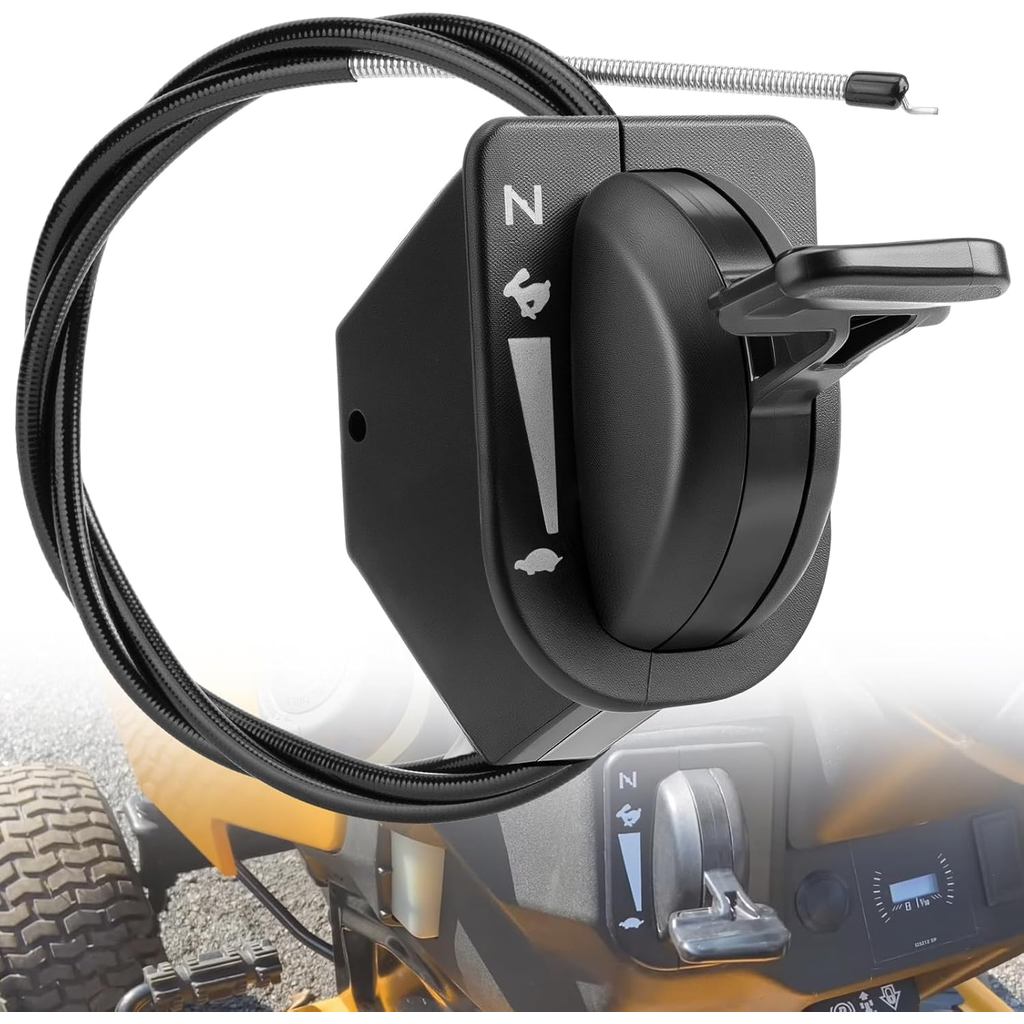 51" 746P06891 746-06891 คันเร่ง Choke Cable & Lever Kit สําหรับ Cub Cadet ZT1-42 ZT1-46 ZT1-50 ZTS2-