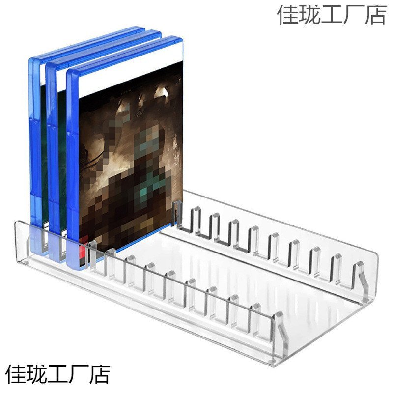 54PS Game Display Stand Bracket Game CD เหมาะสําหรับอะคริลิค PS Storage Rack Disc OS9Q