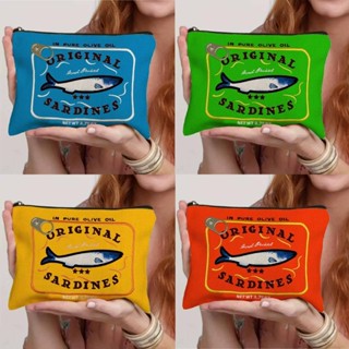 กระเป๋าเก็บของปลาซาร์ดีนกระป๋องมัลติฟังก์ชั่กรณีดินสอเครื่อง…