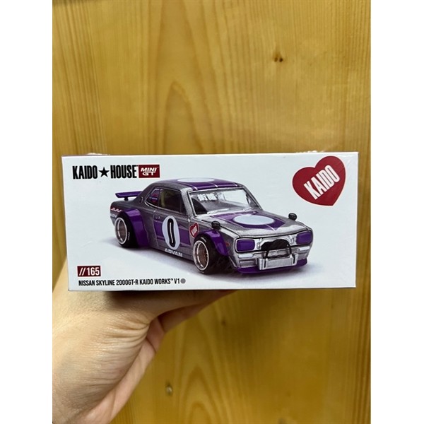 Kaido House KHMG165 Nissan Skyline GT-R (KPGC10) Kaido Works V1 สําหรับเด็กอายุ 3 ปี