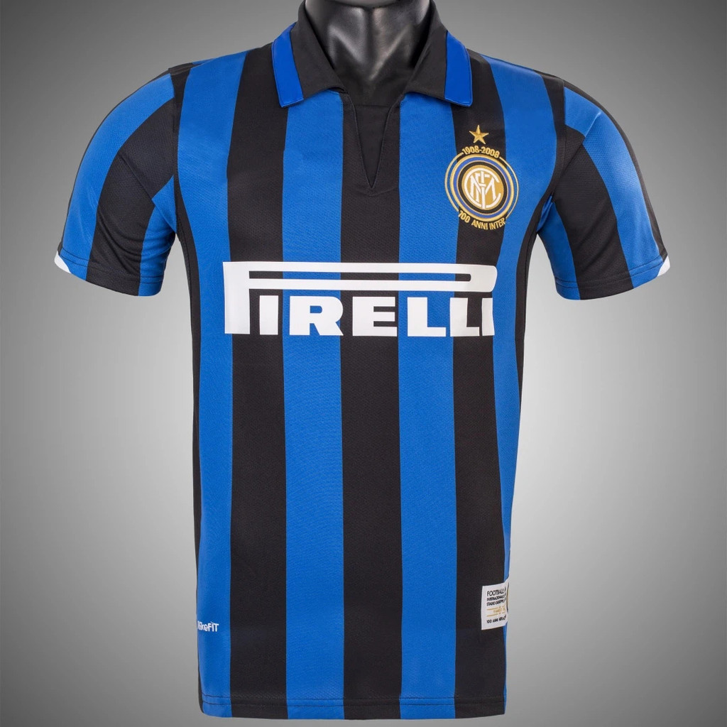 07/08 Milan Home Jersey Retro 8 IBRAHIMOVIC เสื้อฟุตบอลแขนสั้น