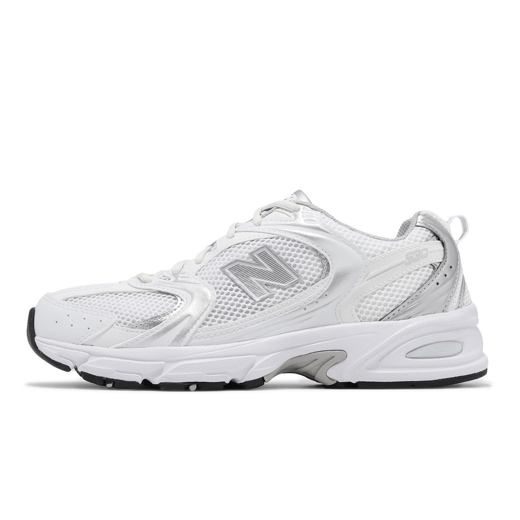New Balance NB Casual Shoes530รองเท้าผ้าใบย้อนยุคสีเงินสําหรับผู้ชายและผู้หญิง MR530EMA-D