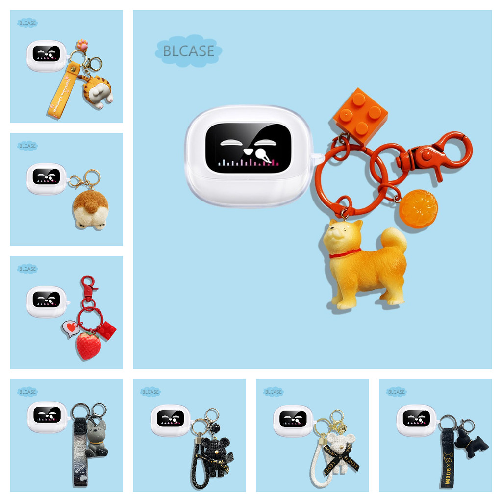 เคสหูฟังใสสําหรับ UGREEN ClipBuds Magic,S6 Magic กันกระแทก Transpent ป้องกันปลอก Ugreen T6 Magic หูฟ