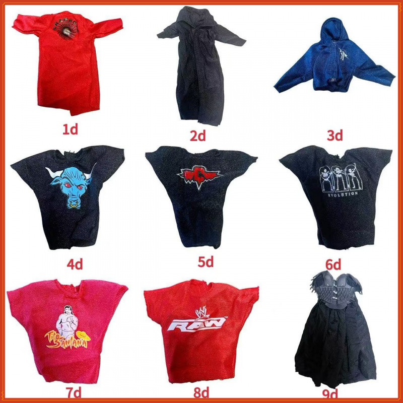 WWE Figure Wrestler Doll Clothes Accessories CM PUNK