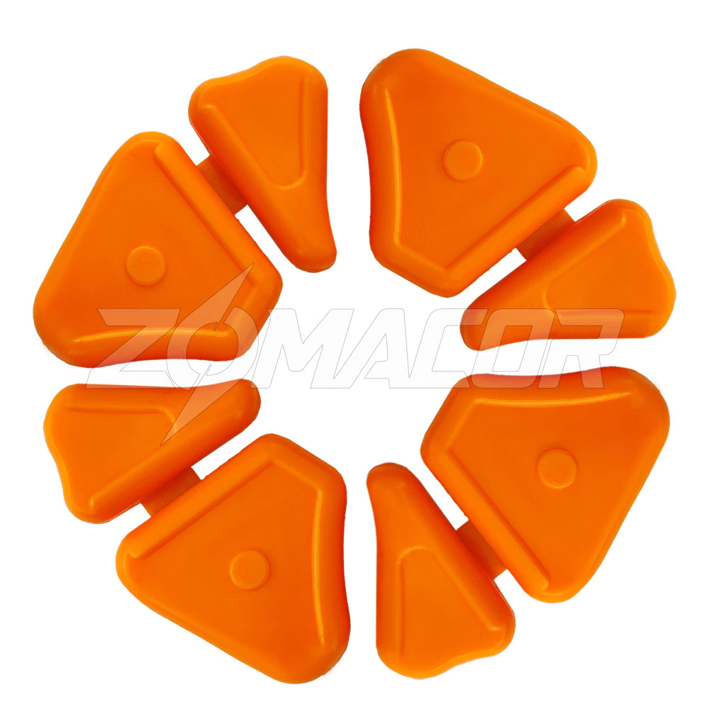 ยางกันกระชากแต่ง สีส้ม สำหรับ W110I WAVE125I DER110I thumbnail 3