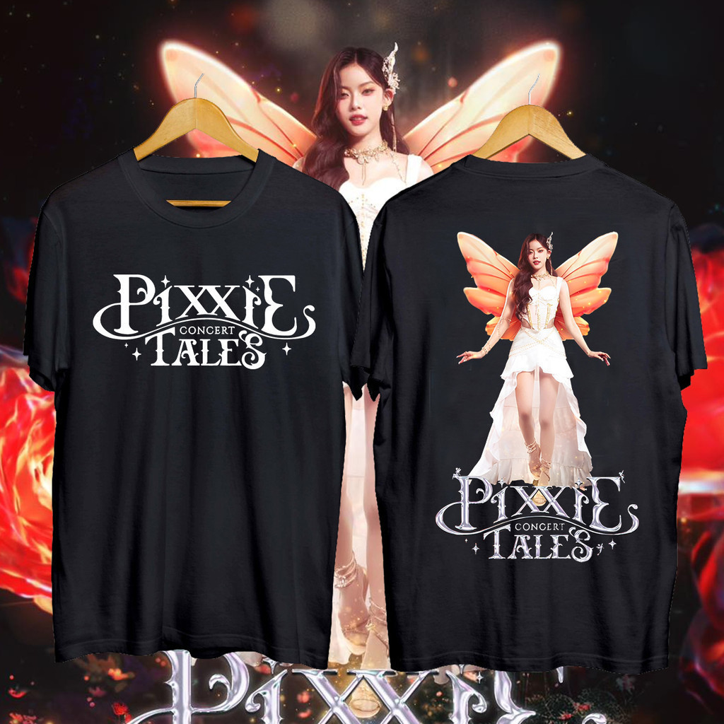 【New】 PiXXiE Tales Concert : Welcome to PiXXiE Land ผู้ใหญ่ เสื้อยืด T-SHIRT วัสดุ ผ้าฝ้าย