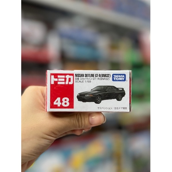 โมเดลรถ Tomica 48 Nissan Skyline GT-R(BNR32)
