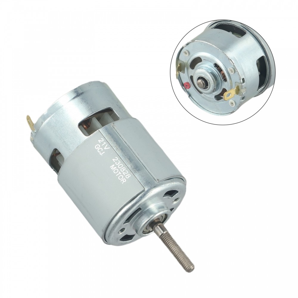 มอเตอร์เครื่องตัดหญ้า RS755VC การออกแบบ 12V21V ที่มีประสิทธิภาพพร้อมกลไกการทําความเย็นขั้นสูง