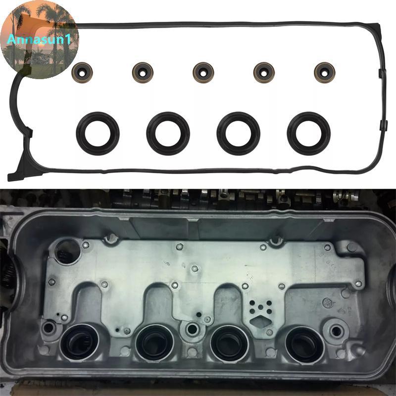 Annasun VS50499R ชุดปะเก็นฝาครอบวาล์วเหมาะสําหรับ Civic Coupe ซีดาน DX EX LX 1.6L SOHC L4 D16Y7 VS50