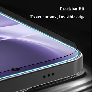 Lereach กระจกนิรภัยป้องกันหน้าจอสําหรับ vivo X300 Pro / X300 Ultra / X300 / X300 FE / X300S พร้อมกล่องวางตําแหน่งไร้ฝุ่น, กําหนดอัตโนมัติ, HD Clear