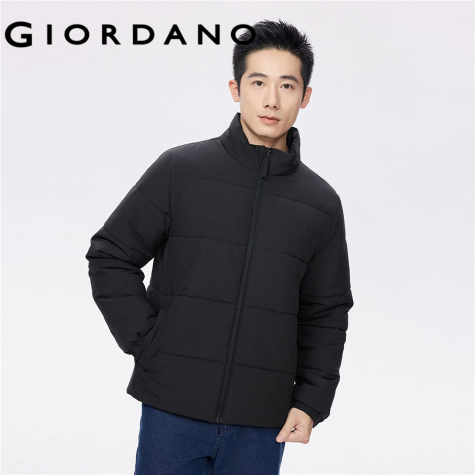 GIORDANO جاكيت رجالي مبطن بياقة عالية — صورة 5